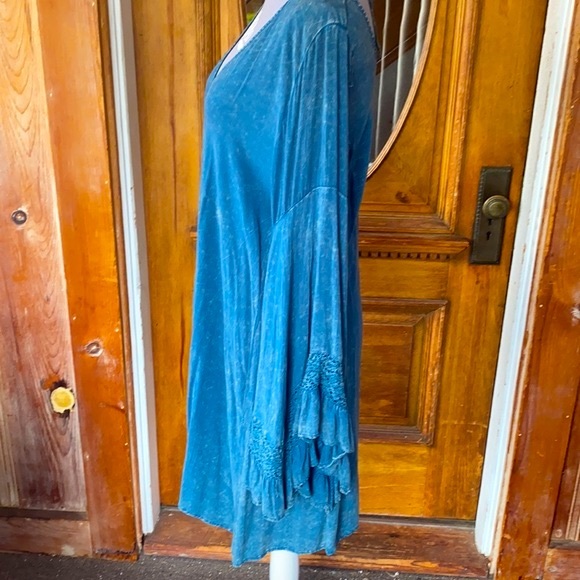 ❤️MITTOSHOP Boho Bell Sleeve asymmetrical Dress❤️ - Picture 5 of 9